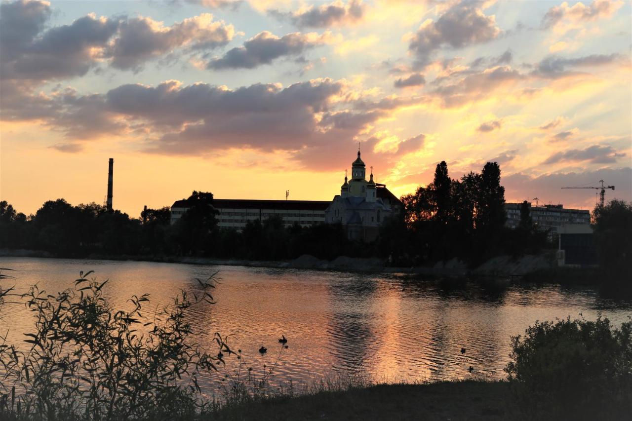 Элитные Апартаменты В Новом Доме На Оболони Kiev Buitenkant foto